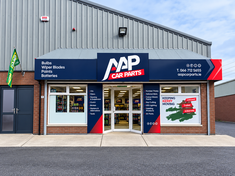 AAP Car Parts Tralee shopfront